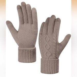 Free gift Cozy Knit touch screen gloves